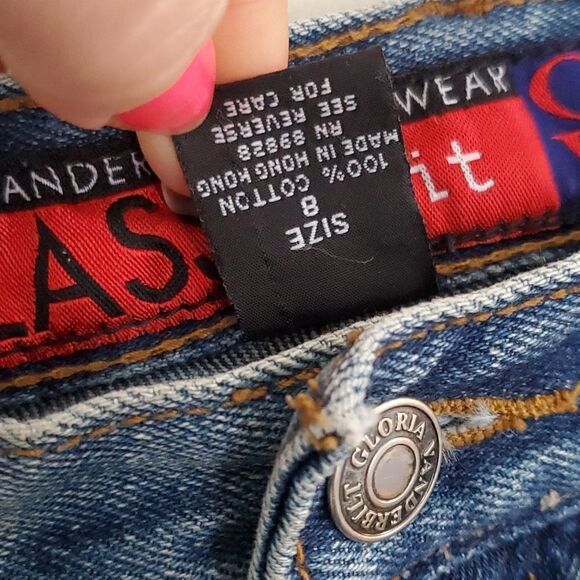 VINTAGE Gloria Vanderbilt High Rise Mom Jean - Picture 5 of 12